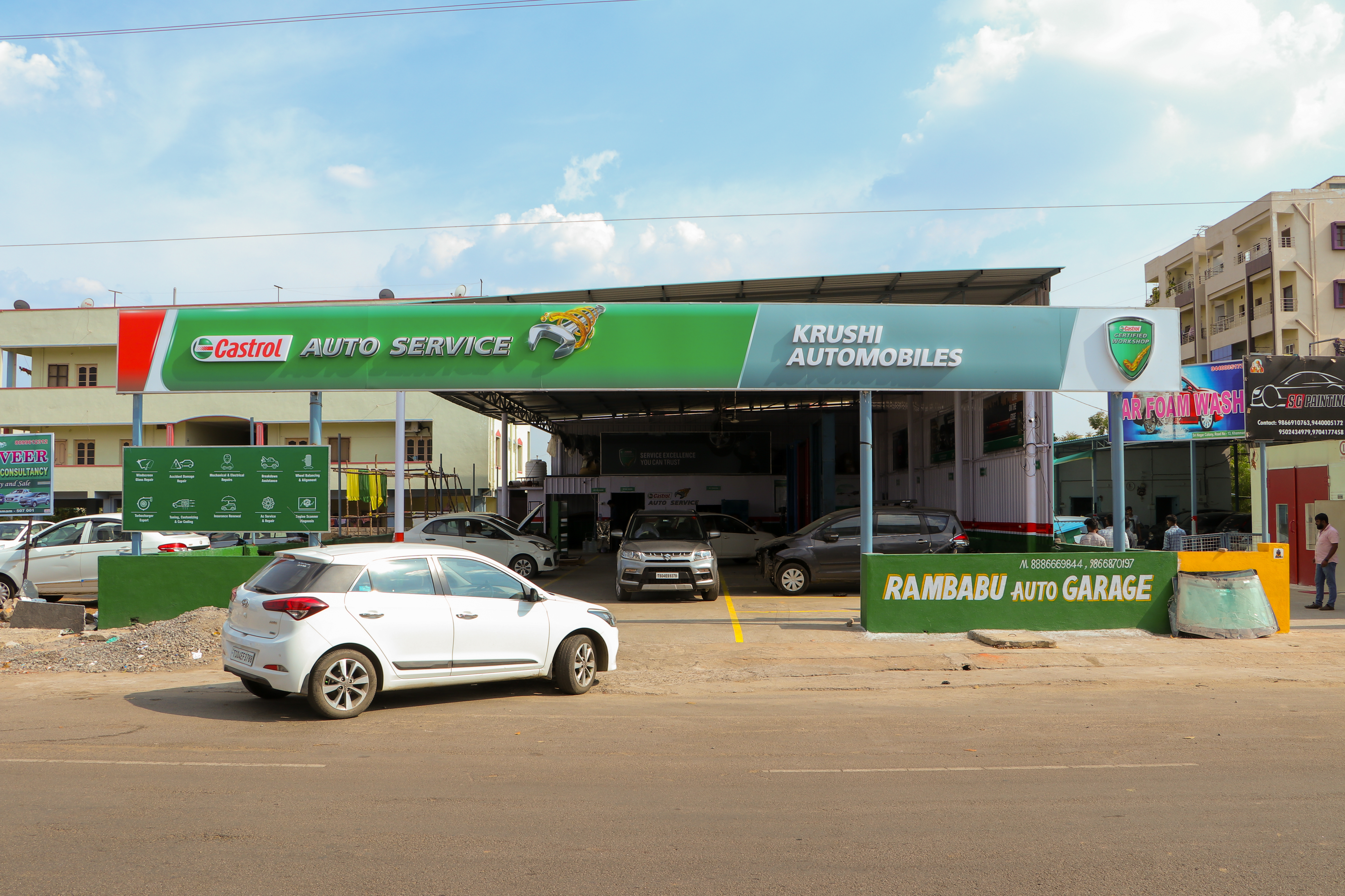 Castrol Auto Service - Rotary Nagar, Khammam