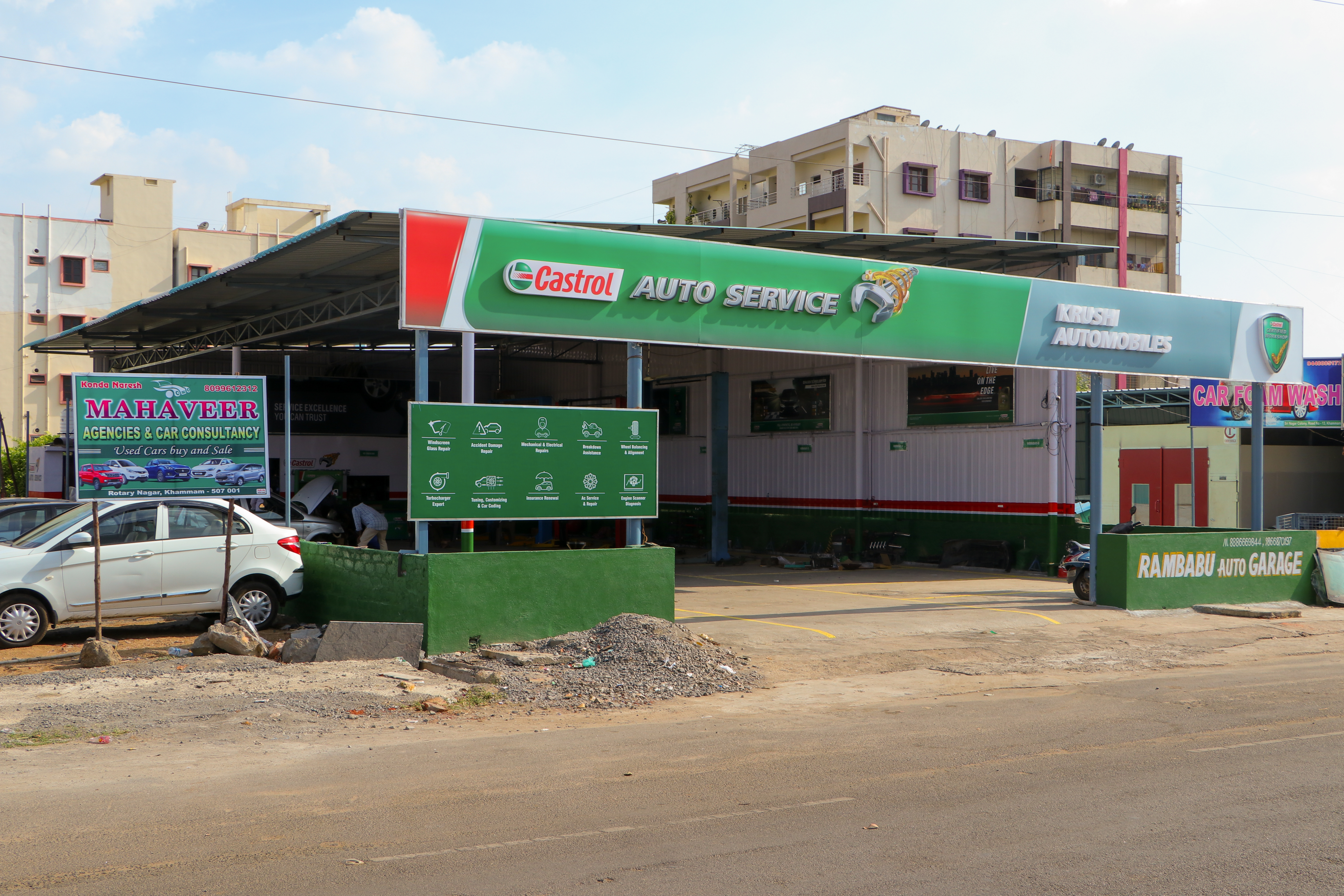 Castrol Auto Service - Rotary Nagar, Khammam