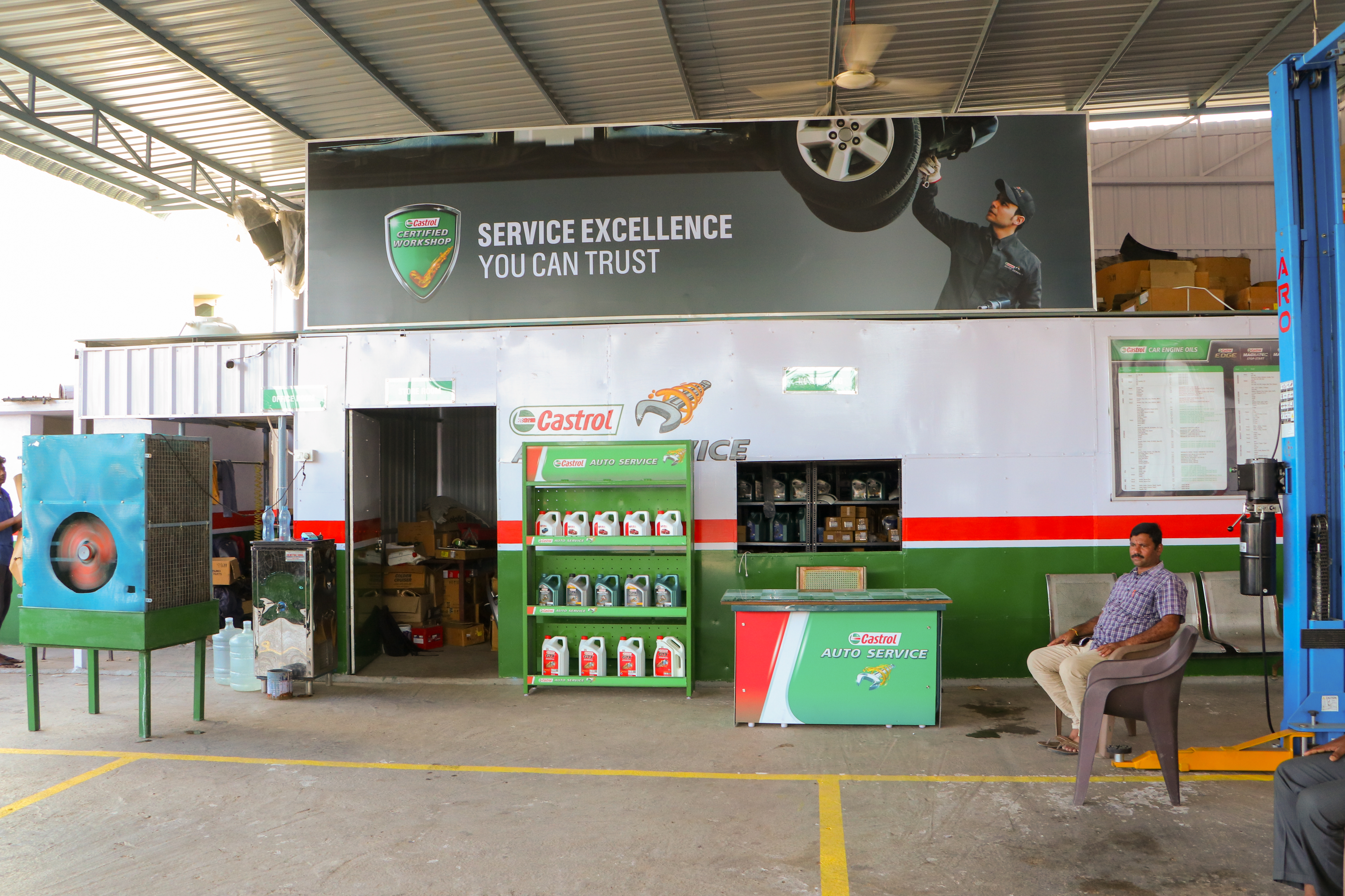 Castrol Auto Service - Rotary Nagar, Khammam