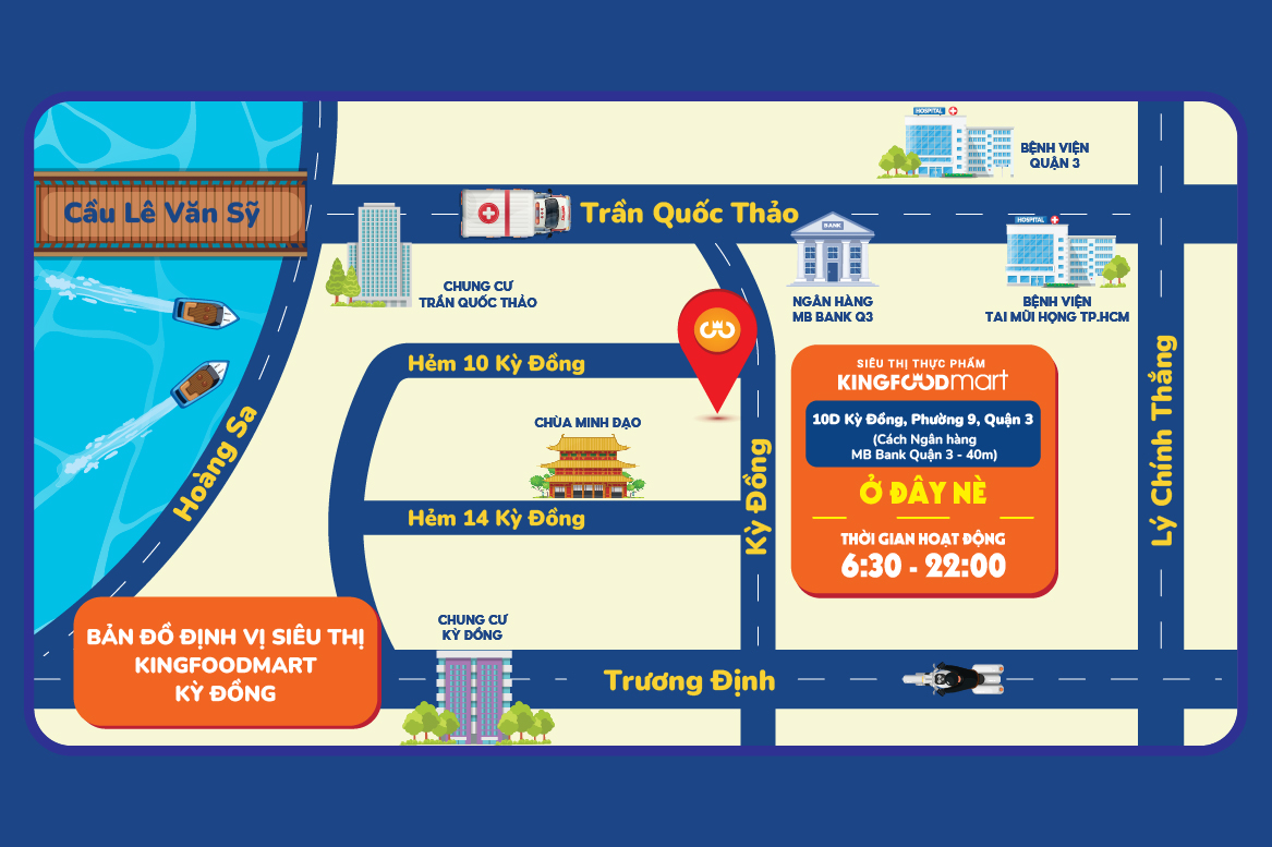 Kingfoodmart - Phường Nhiêu Lộc, Hồ Chí Minh