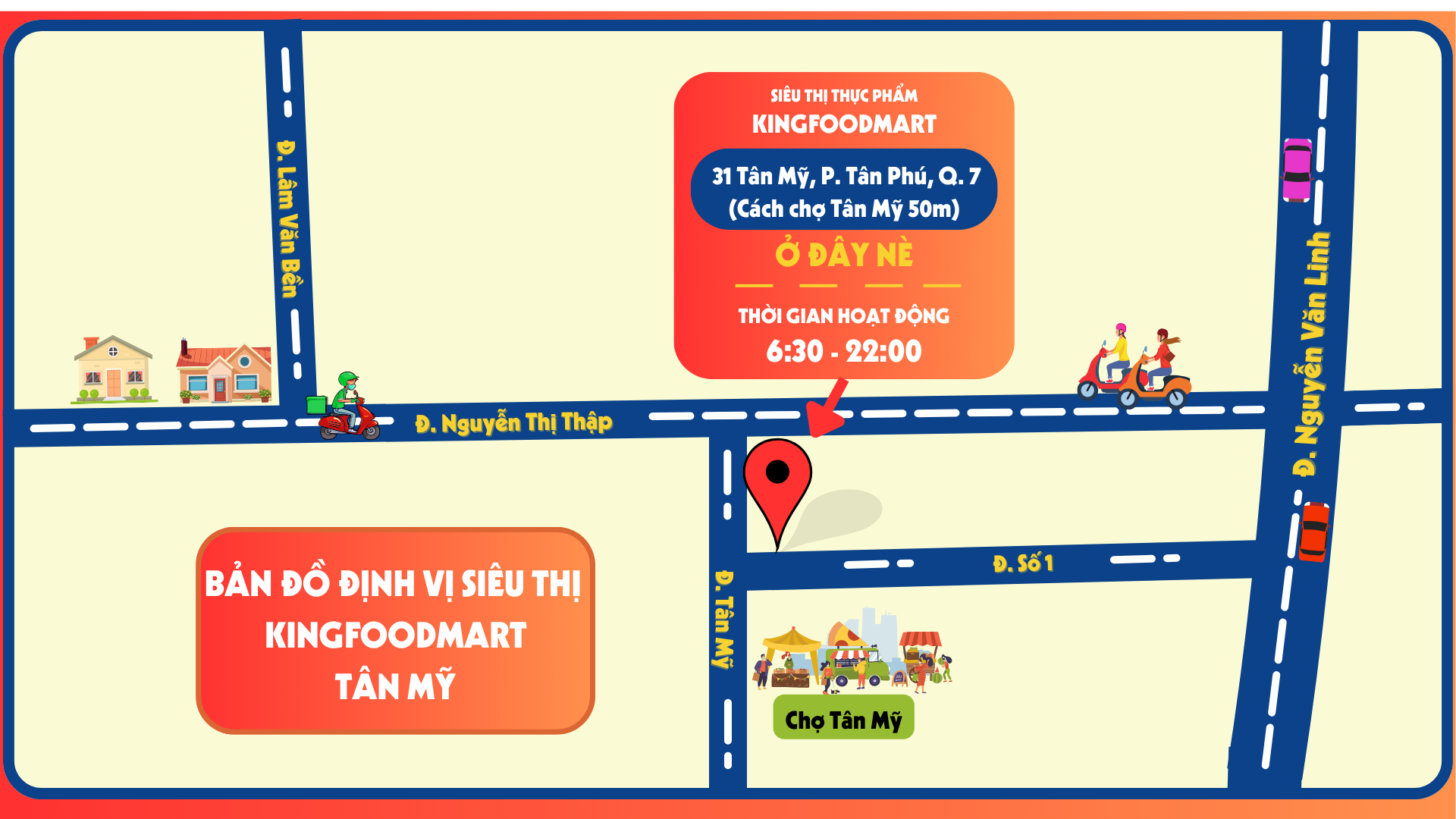 Kingfoodmart - Phường Tân Mỹ, Hồ Chí Minh