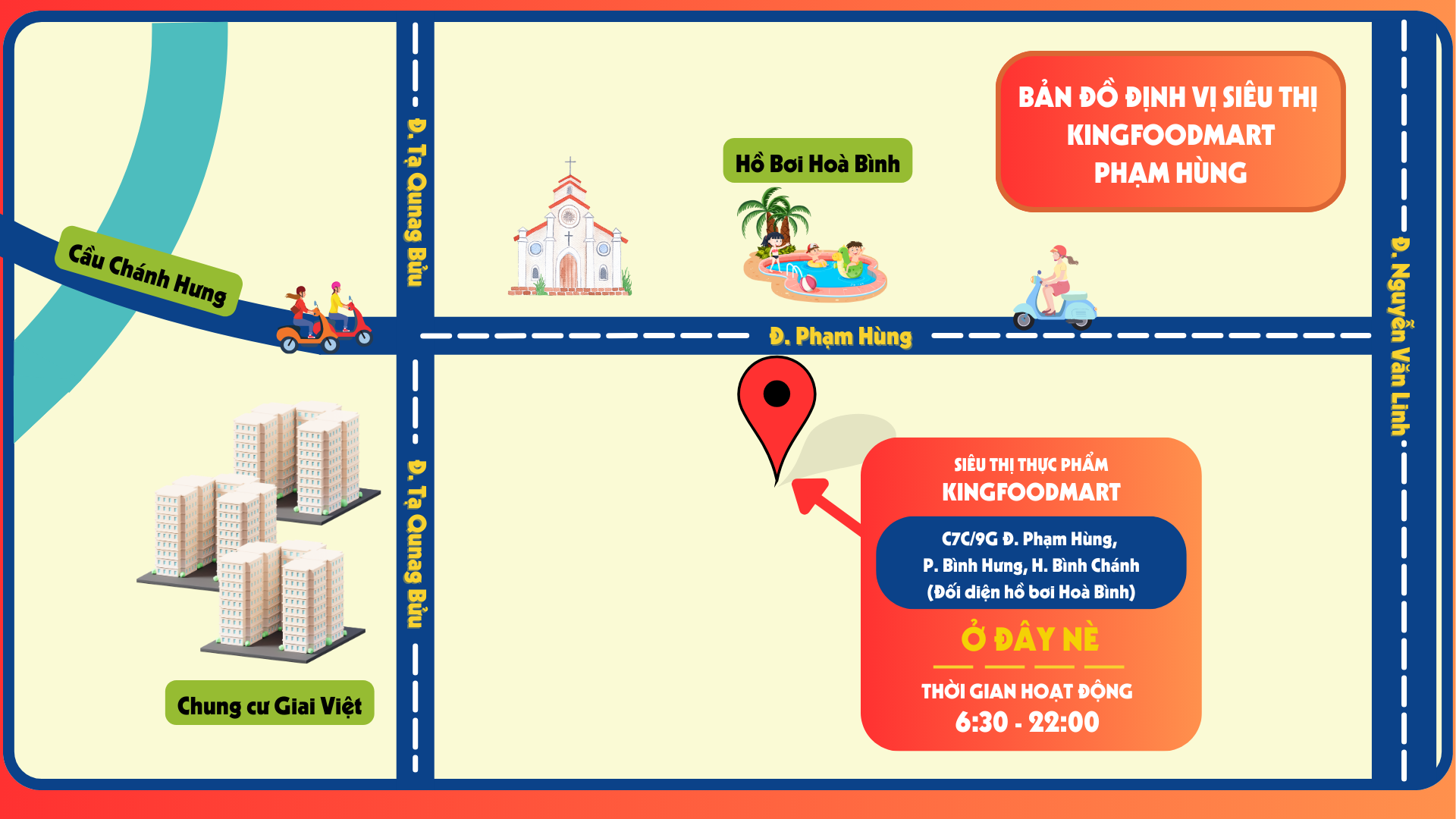 Kingfoodmart - Xã Bình Hưng, Hồ Chí Minh