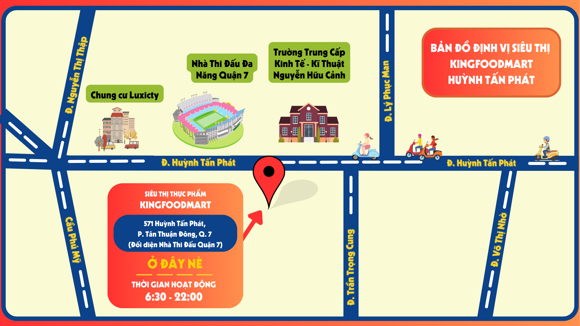 Kingfoodmart - Phường Tân Thuận, Hồ Chí Minh