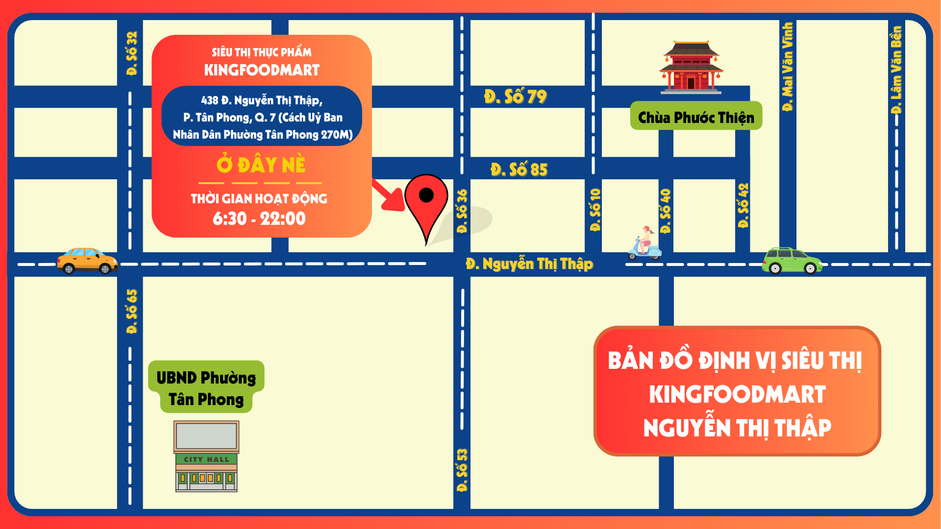 Kingfoodmart - Phường Tân Hưng, Hồ Chí Minh