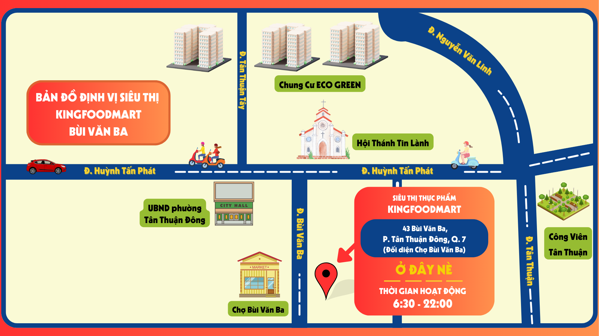 Kingfoodmart - Phường Tân Thuận, Hồ Chí Minh