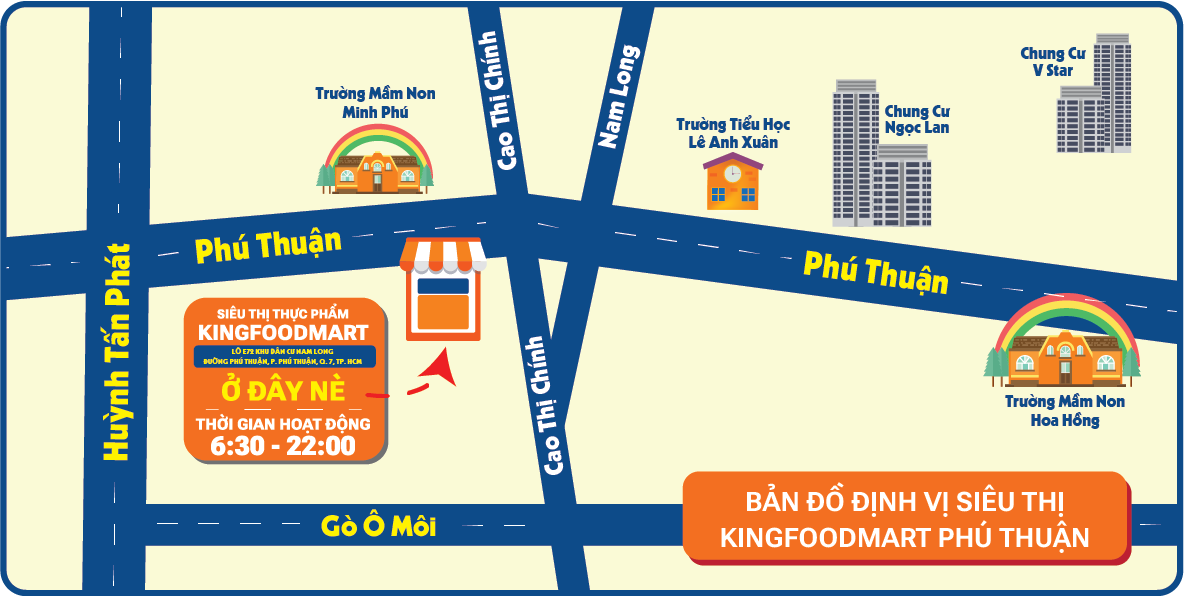 Kingfoodmart - Phường Phú Thuận, Hồ Chí Minh