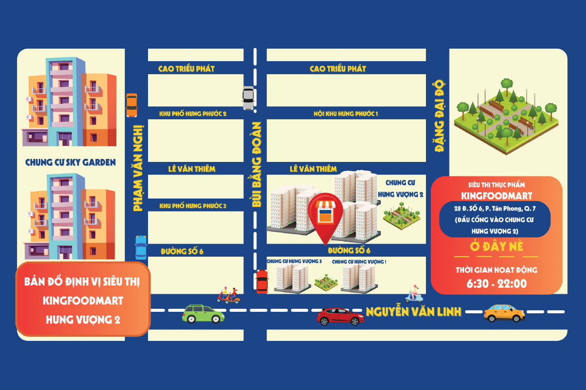 Kingfoodmart - Phường Tân Hưng, Hồ Chí Minh