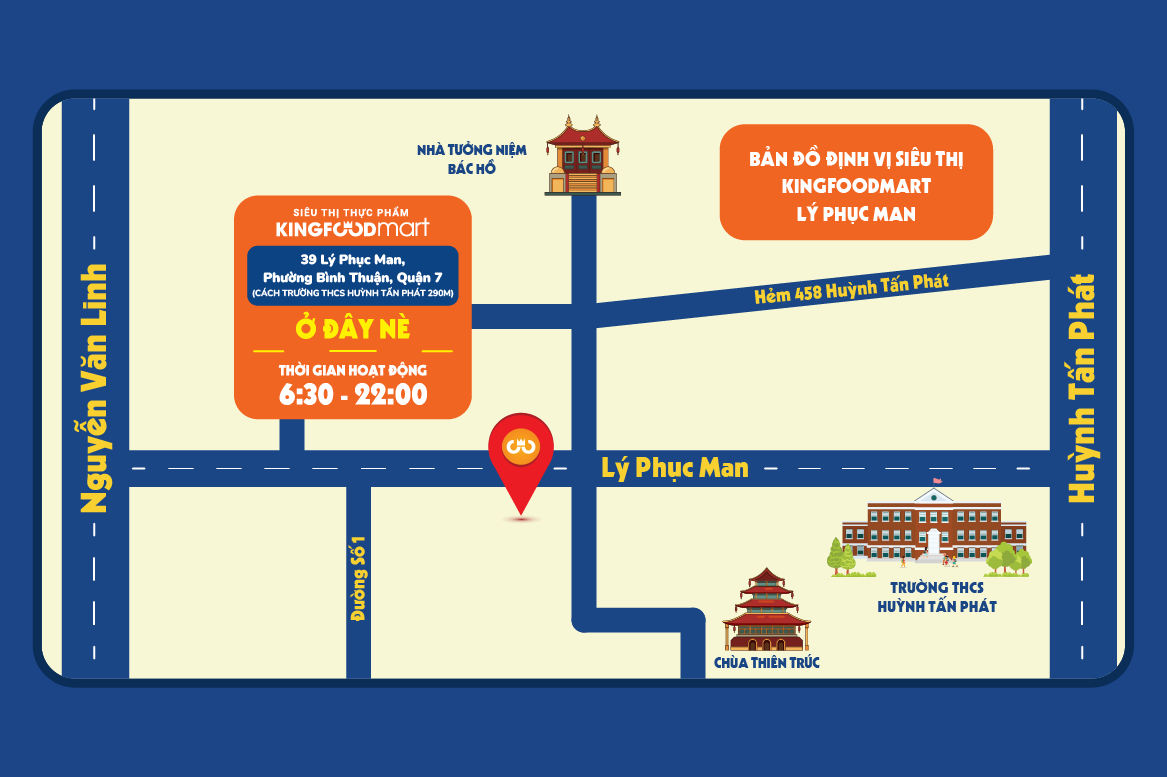 Kingfoodmart - Phường Tân Thuận, Hồ Chí Minh