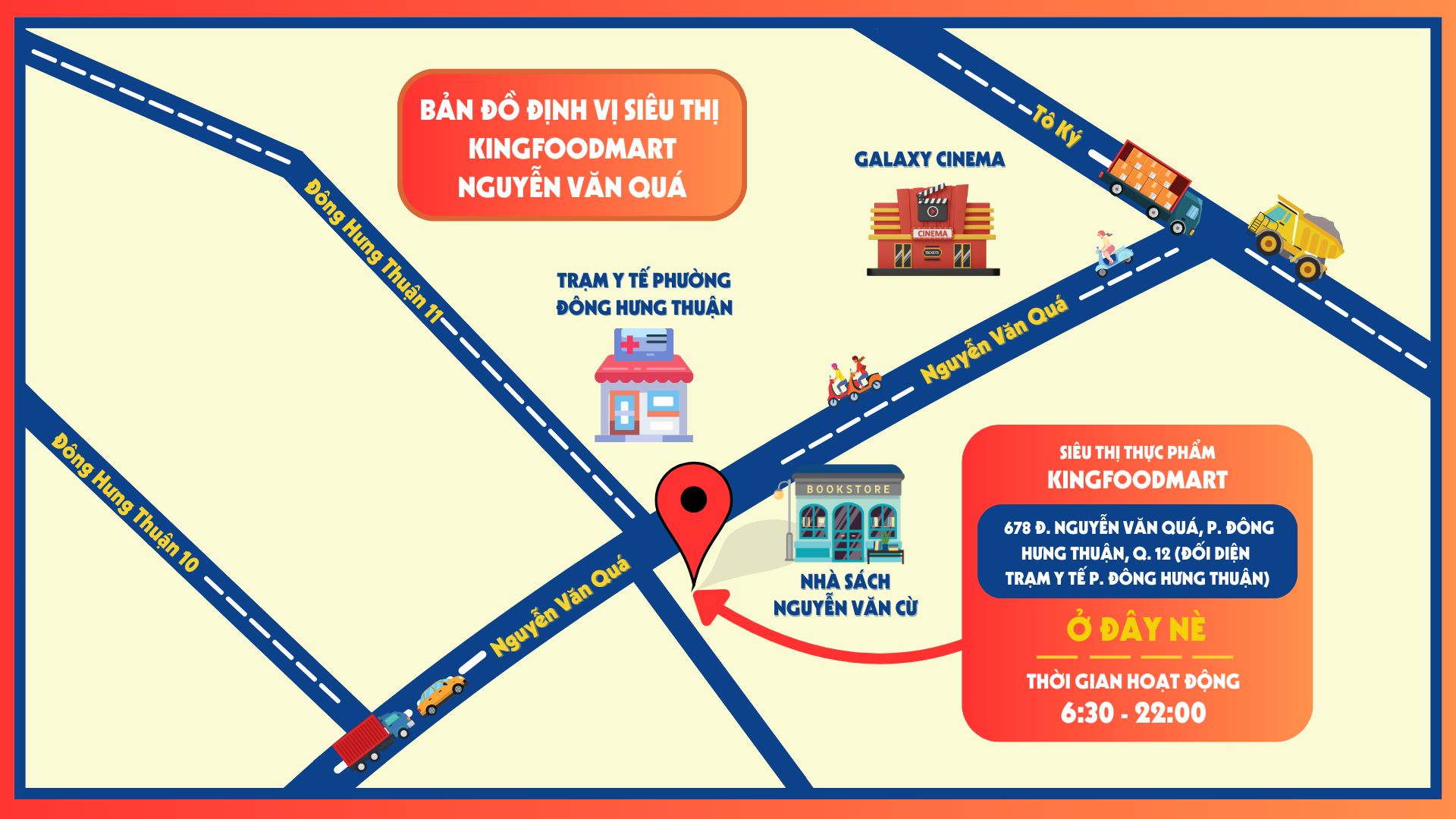 Kingfoodmart - Phường Đông Hưng Thuận, Hồ Chí Minh