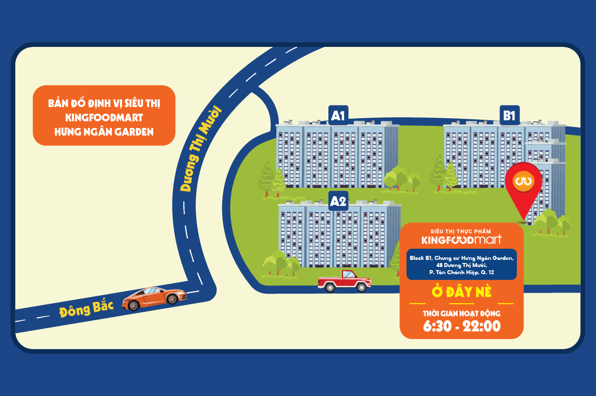 Kingfoodmart - Phường Trung Mỹ Tây, Hồ Chí Minh