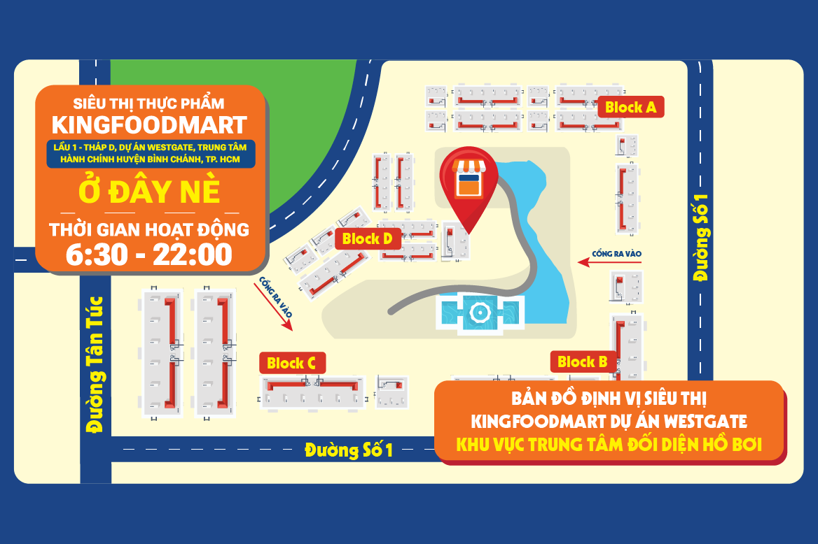 Kingfoodmart - Xã Tân Nhựt, Hồ Chí Minh