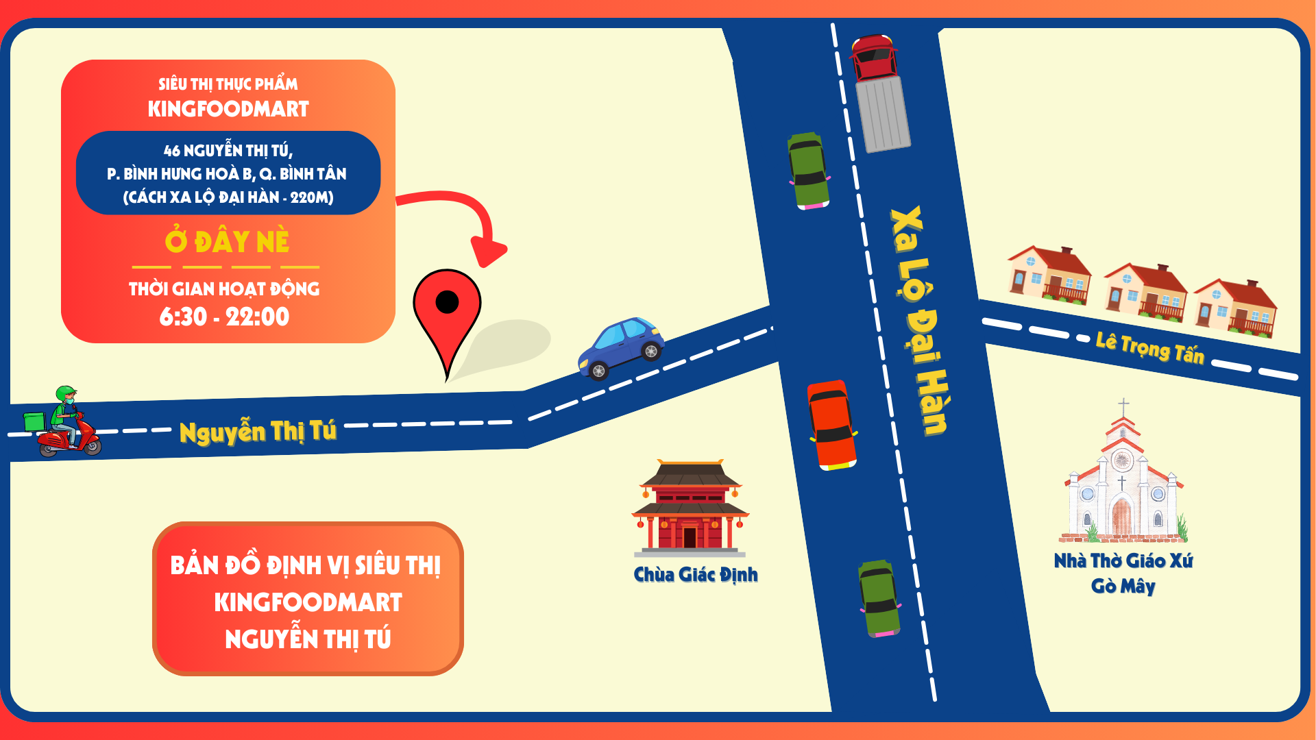 Kingfoodmart - Phường Bình Tân, Hồ Chí Minh