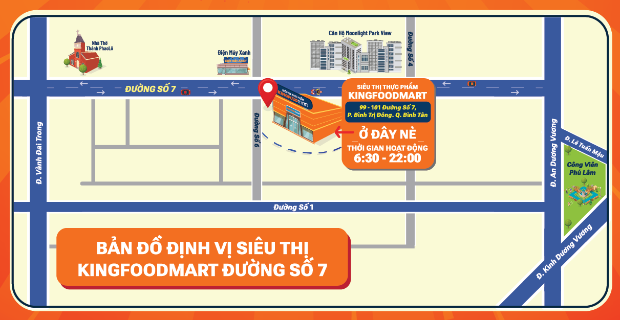 Kingfoodmart - Phường An Lạc, Hồ Chí Minh