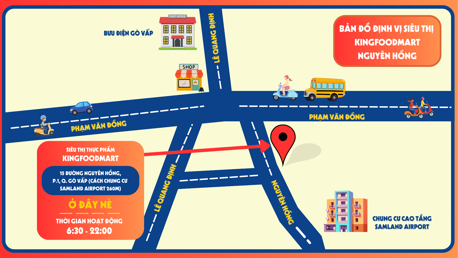 Kingfoodmart - Phường Hạnh Thông, Hồ Chí Minh