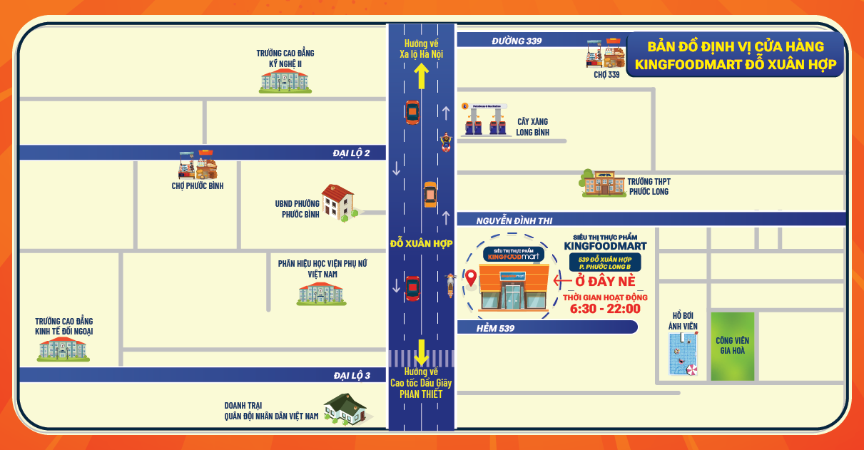 Kingfoodmart - Phường Phước Long, Hồ Chí Minh