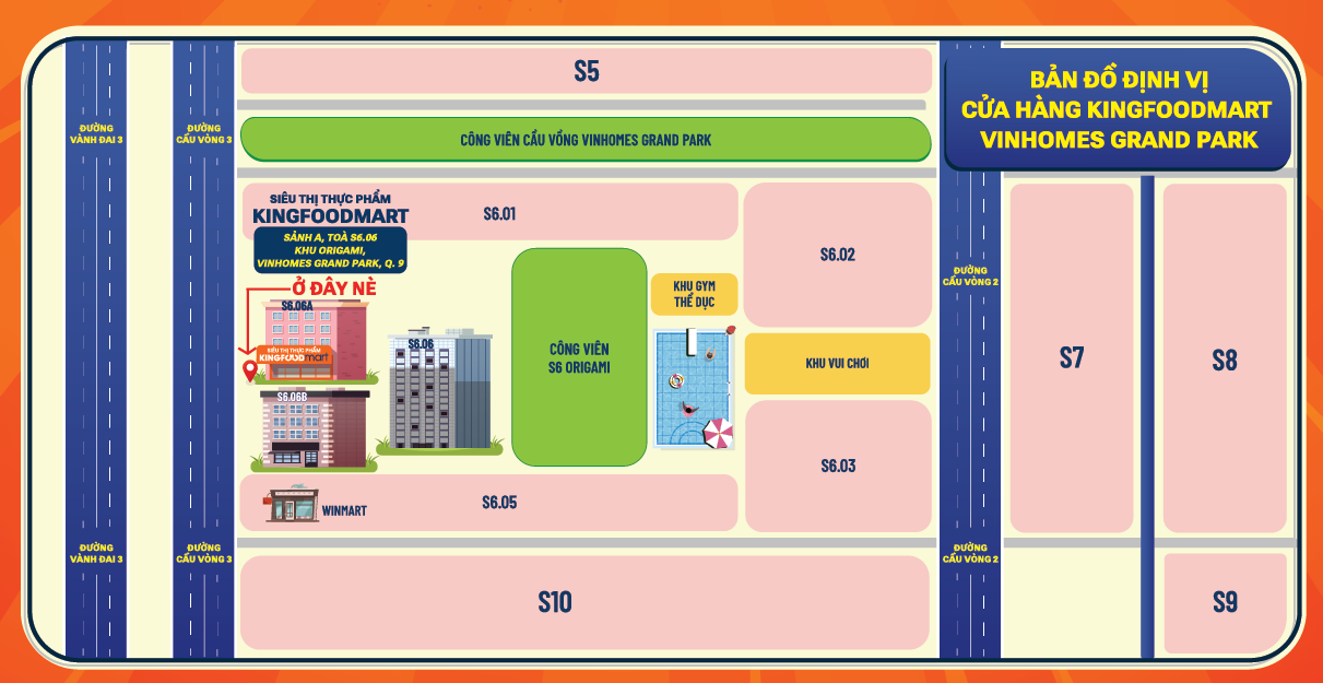 Kingfoodmart - Phường Long Bình, Hồ Chí Minh