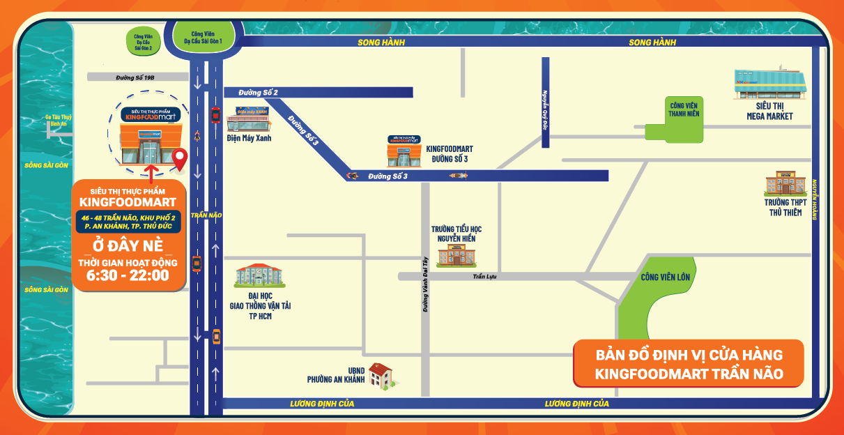 Kingfoodmart - Phường An Khánh, Hồ Chí Minh