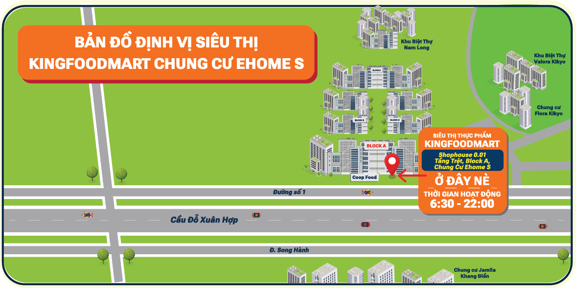 Kingfoodmart - Phường Long Trường, Hồ Chí Minh