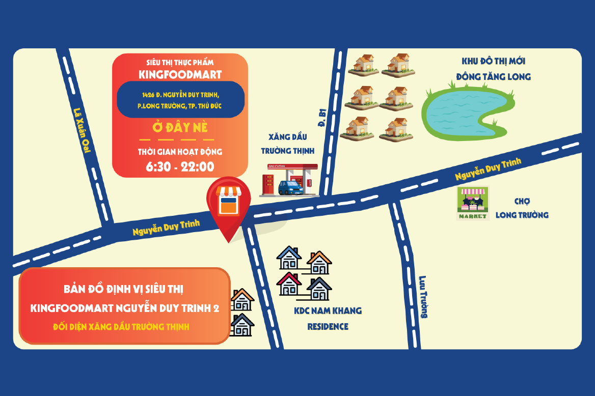 Kingfoodmart - Phường Long Trường, Hồ Chí Minh