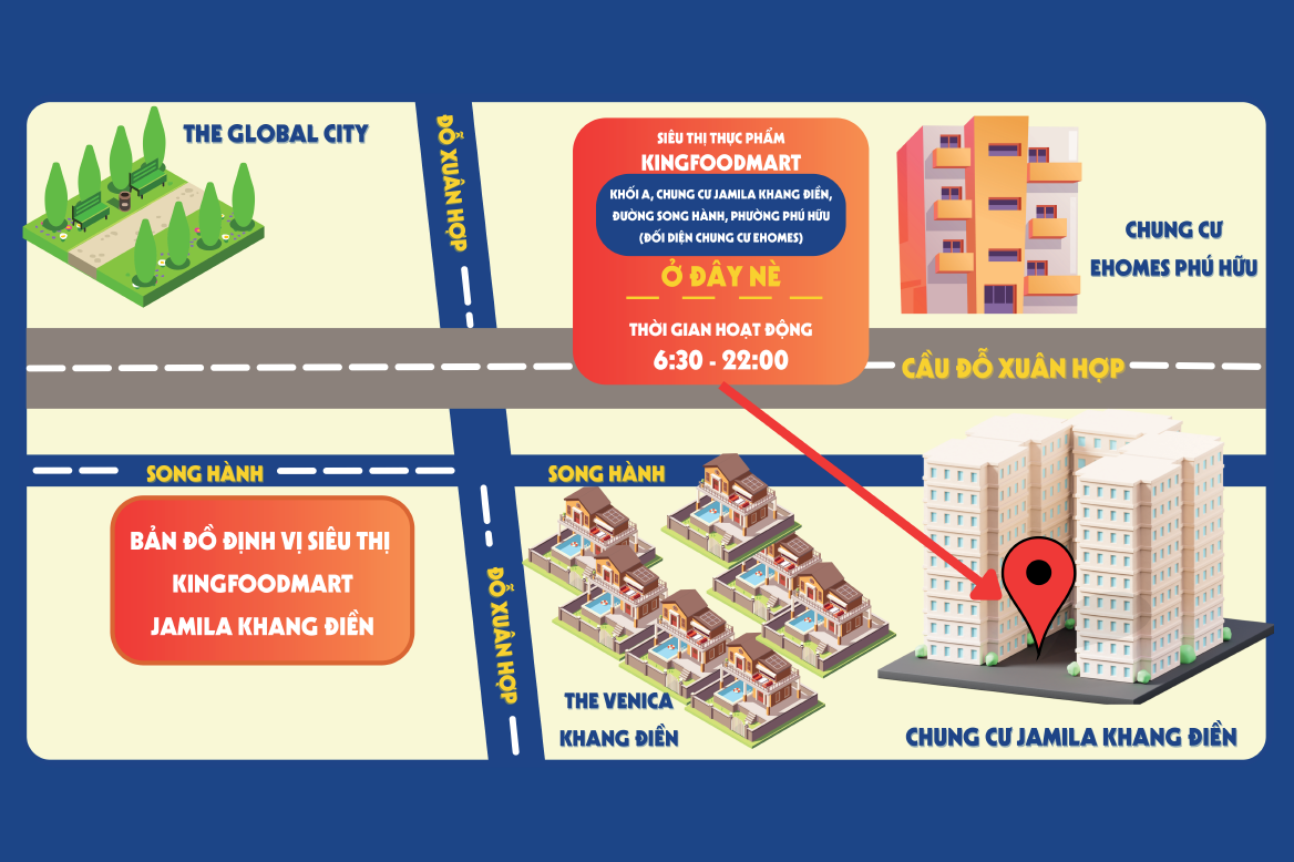 Kingfoodmart - Phường Long Trường, Hồ Chí Minh