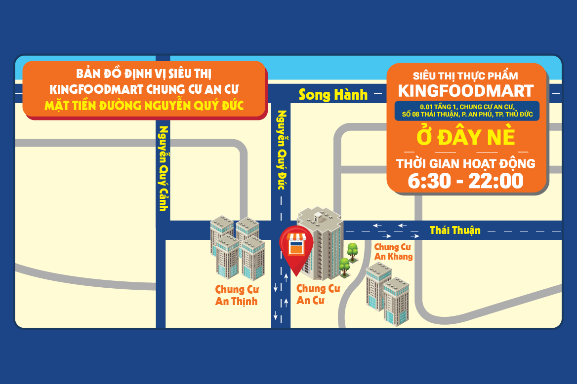 Kingfoodmart - Phường An Khánh, Hồ Chí Minh