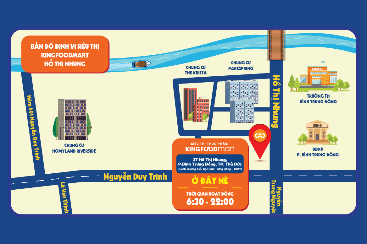 Kingfoodmart - Phường Bình Trưng, Hồ Chí Minh