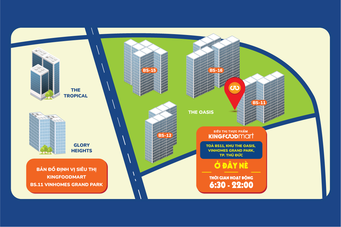 Kingfoodmart - Phường Long Bình, Hồ Chí Minh