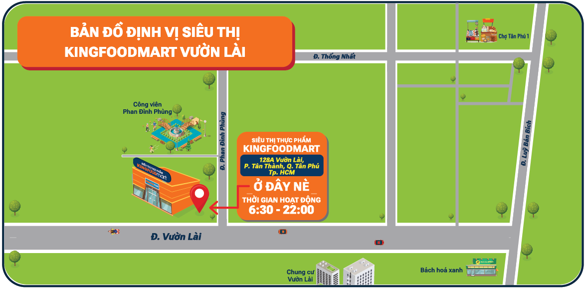 Kingfoodmart - Phường Phú Thọ Hoà, Hồ Chí Minh