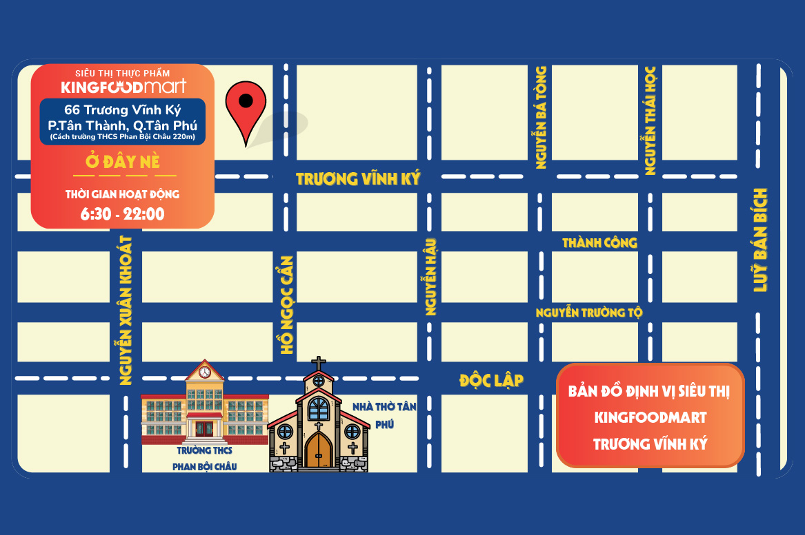 Kingfoodmart - Phường Phú Thọ Hoà, Hồ Chí Minh