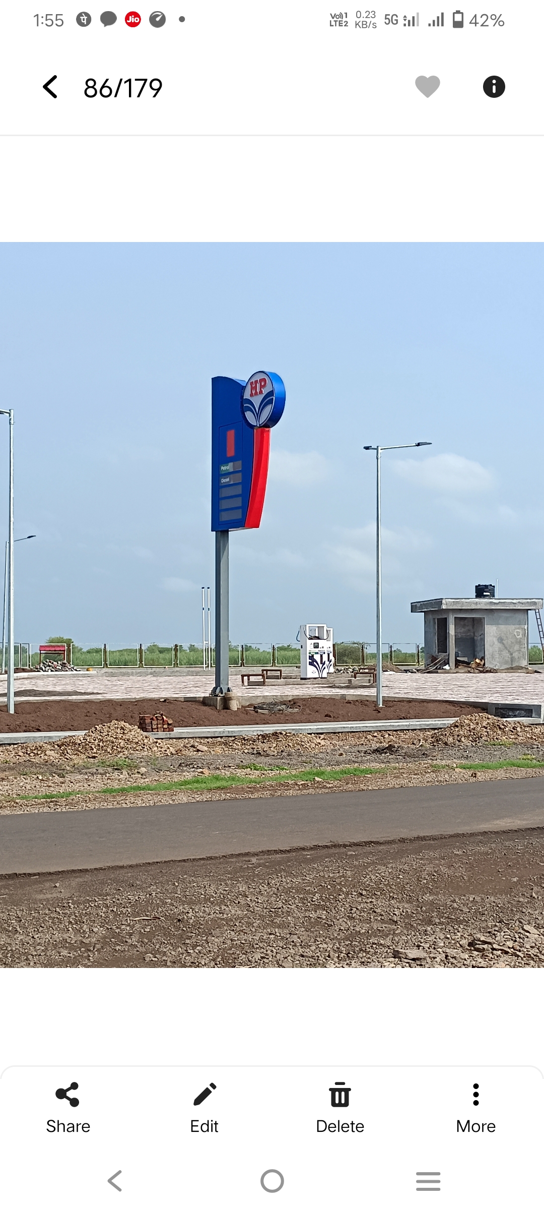 Hindustan Petroleum Corporation Limited - Mandavkhadak, Phaltan