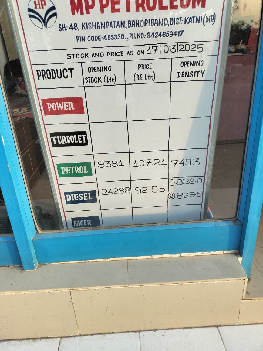 Hindustan Petroleum Corporation Limited - Kishanpatan, Katni