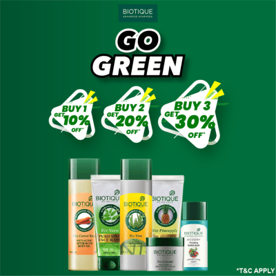 Biotique- Amp Up Your Skincare Routine With An Irreristible Deal Of 'upto 30% Off' On Biotique Essentials