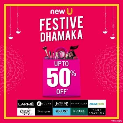 Newu Festive Dhamaka Sale- Steal The Spotlight By Glamming Up And Availing Best Ever Deals This Festive Season
