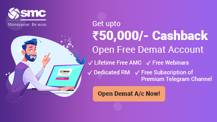 Get Upto 50000/- Cashback, Open Free Demat Account