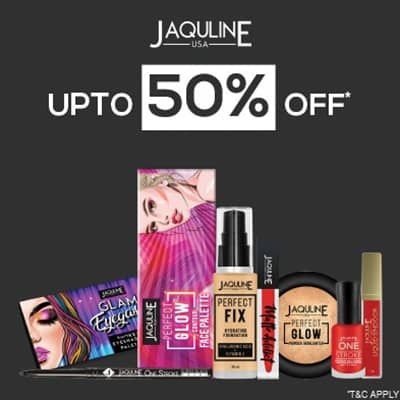Jaquline Usa- Get Glam Ready With Og Range Of Jaquline Usa Must Haves Available At Blockbuster Deal