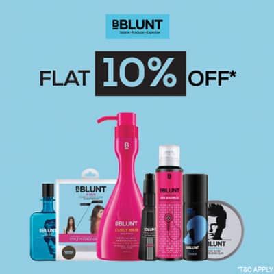 Bblunt- Keep Your Hair Game On Point With This Blowout Offer On Bblunt Collection