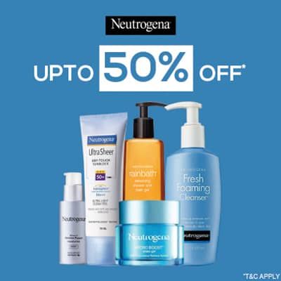 Neutrogena- Amp Up Your Skincare Routine With A Blockbuster Deal On Neutrogena Essentials