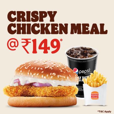 Crispy Chicken Meal @₹149