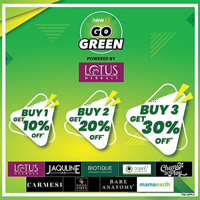 Newu Go Green Sale