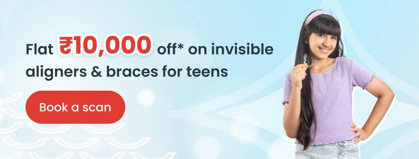 Flat 10,000 Off On Invisible Aligners