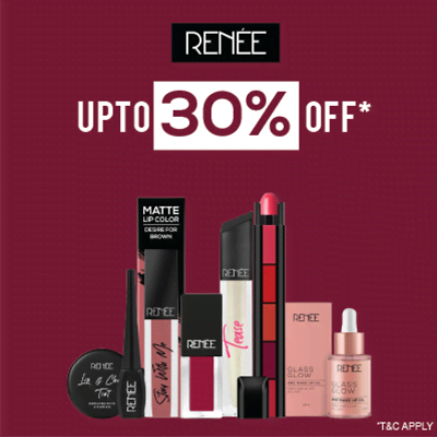 Renee - Amp Up Your Makeup Routine With An Irreristible Deal Of 'upto 30% Off' On Renee Essentials | Upto 30% Off