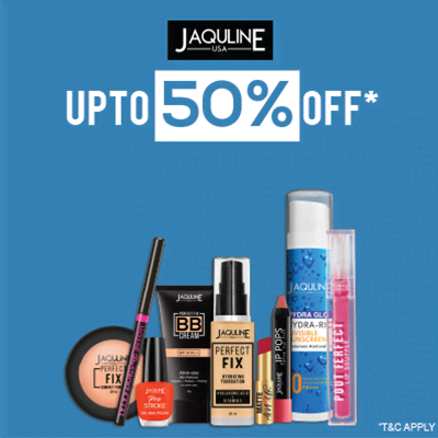 Jaquline Usa - Get Festive Ready With An Og Range Of Jaquline Usa Must Haves Available At Blockbuster Deal | Upto 50% Off