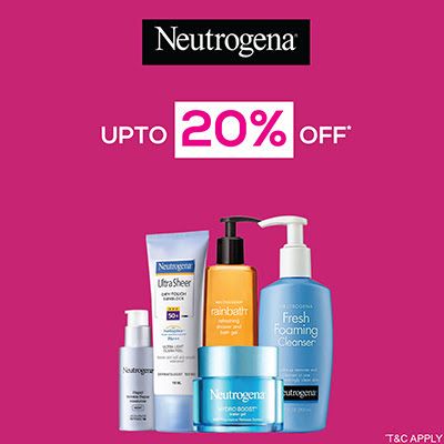 Neutrogena - Pamper Your Skin With The Goodness Of Neutrogena Essentials Available At 'upto 20% Off' Offer | Upto 20% Off