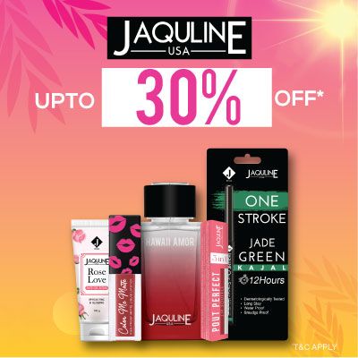 Jaquline Usa- Discover The Epic Glow This Season With This Blowout Offer: 'deals Start At Rs.75'