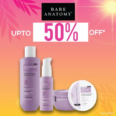 Bare Anatomy-take Your Haircare Game Up A Notch With 'upto 50% Off' Bumper Deal On Your Hair Essentials