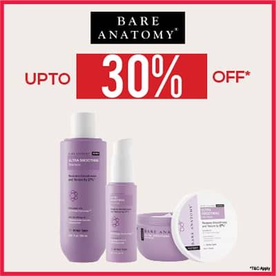 Bare Anatomy - Take Your Haircare Game Up A Notch With 'upto 30% Off' Bumper Deal On Your Hair Essentials | Upto 30% Off