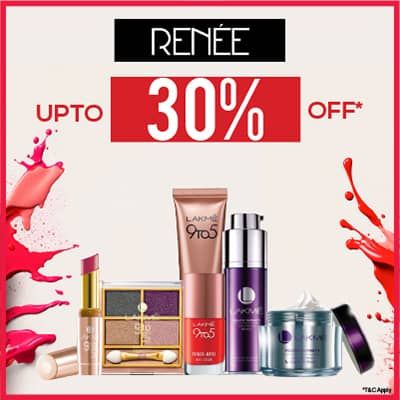 Renee - Avail Knockout Deal Of The Month: Upto 30% Off On Renee Sultry Lipshade Range In Newu Lip Fest | Upto 30% Off