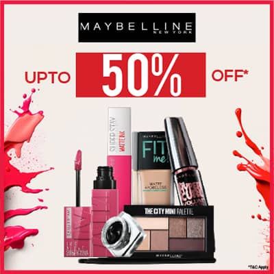 Maybelline - Pucker Up For A Perfect Pout With An Irreristible Deal Of 'upto 50% Off' On Maybelline Lippies | Upto 50% Off
