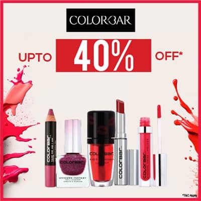 Colorbar - Color Your World Perfect With Sizzling Shades From Colorbar. | Upto 40% Off