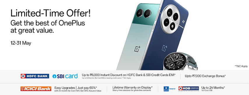 Limited-time Oneplus Deal: